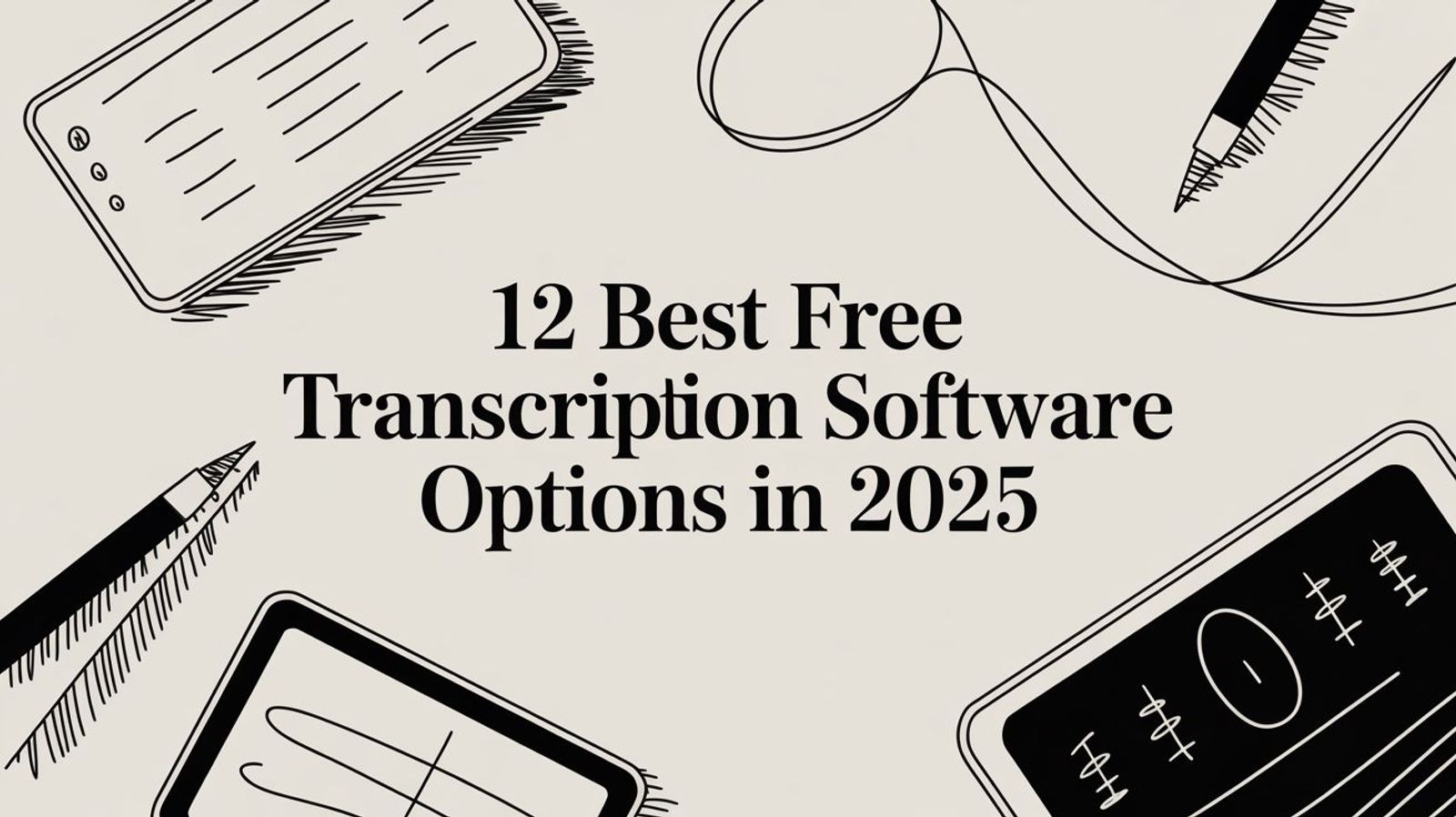 12 Best Free Transcription Software Options in 2025
