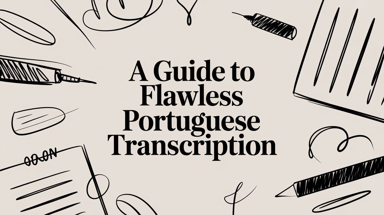 A Guide to Flawless Portuguese Transcription