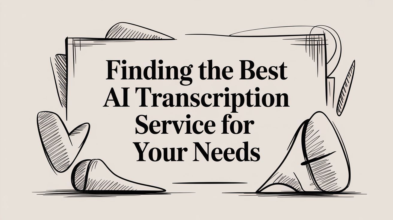 Finding The Best AI Transcription Service For Your Needs