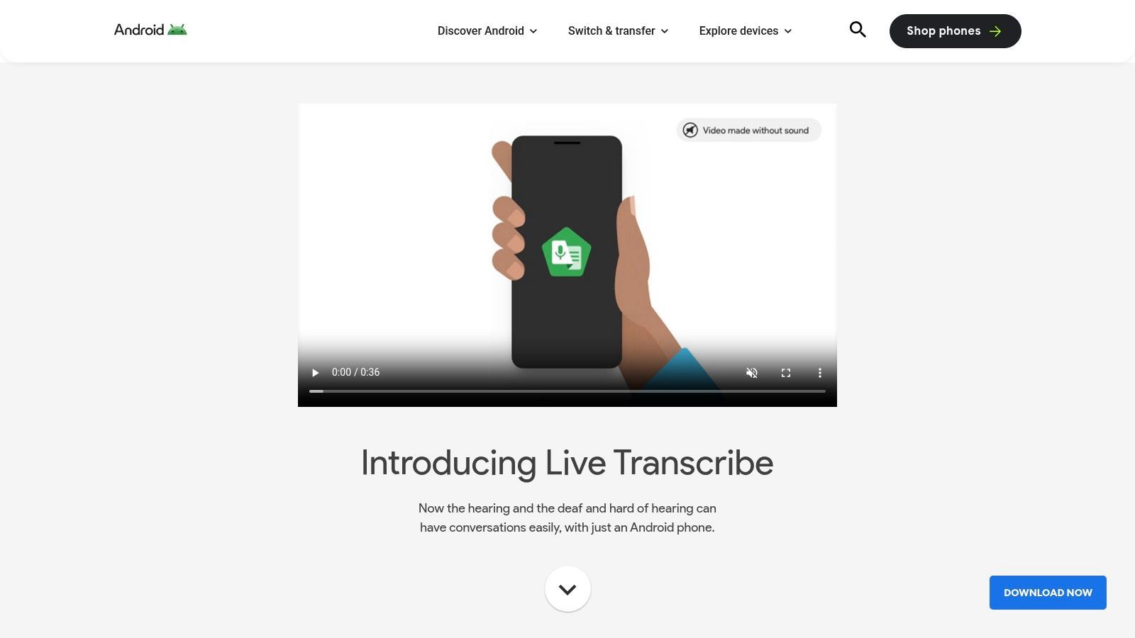 Live Transcribe (Android)