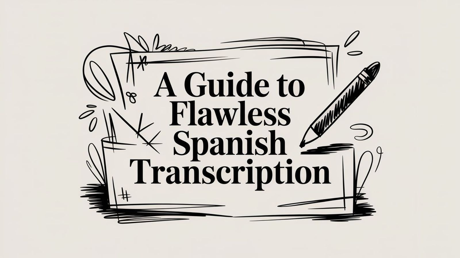 A Guide to Flawless Spanish Transcription