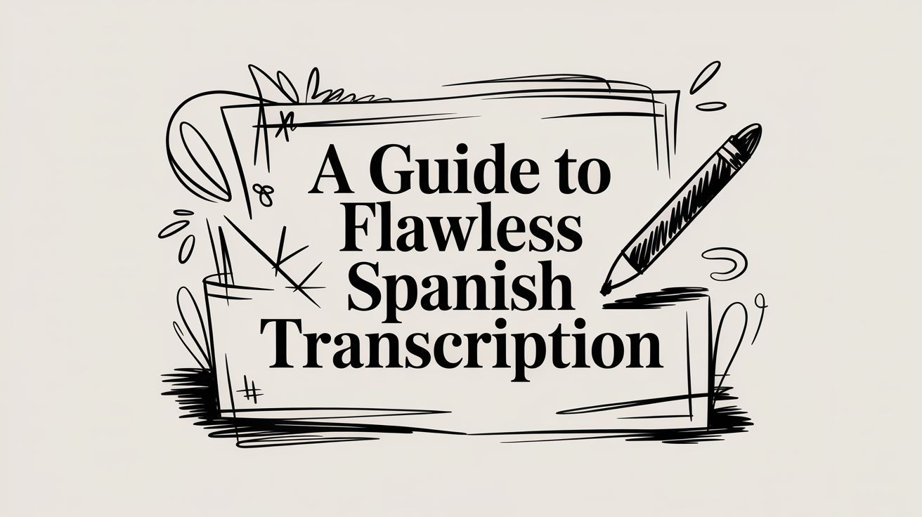 A Guide to Flawless Spanish Transcription