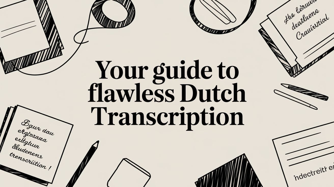 Uw Gids voor Foutloze Nederlandse Transcriptie