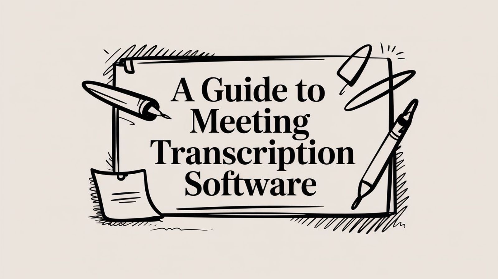 A Guide to Meeting Transcription Software