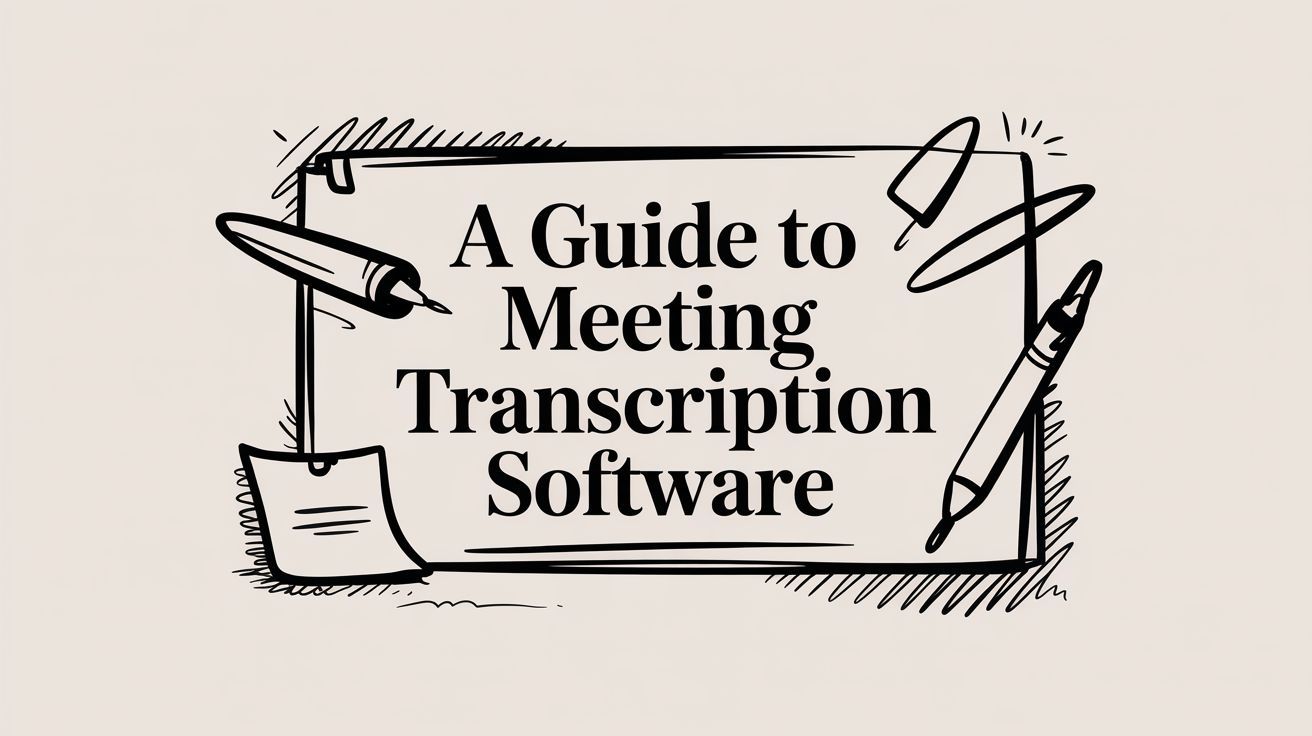 A Guide to Meeting Transcription Software