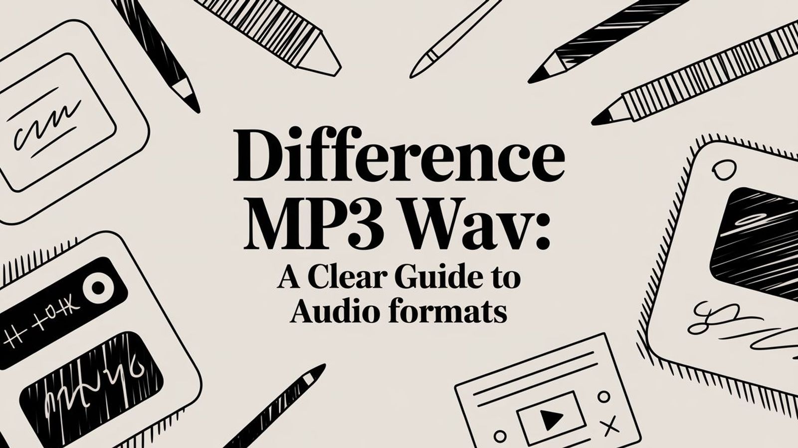 MP3 vs. WAV: A Clear Guide to Audio Formats (and Which to Use)