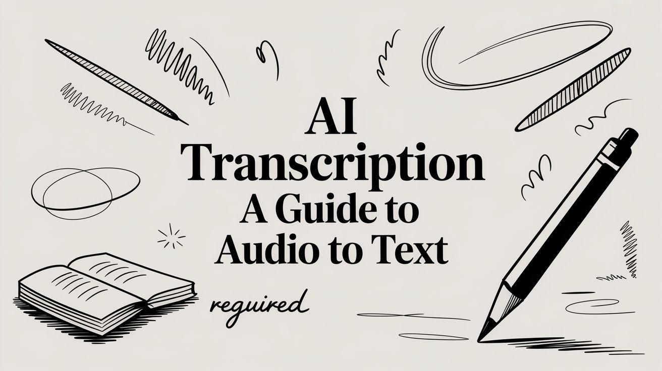 AI Transcription: Your Complete Guide to Audio-to-Text Technology