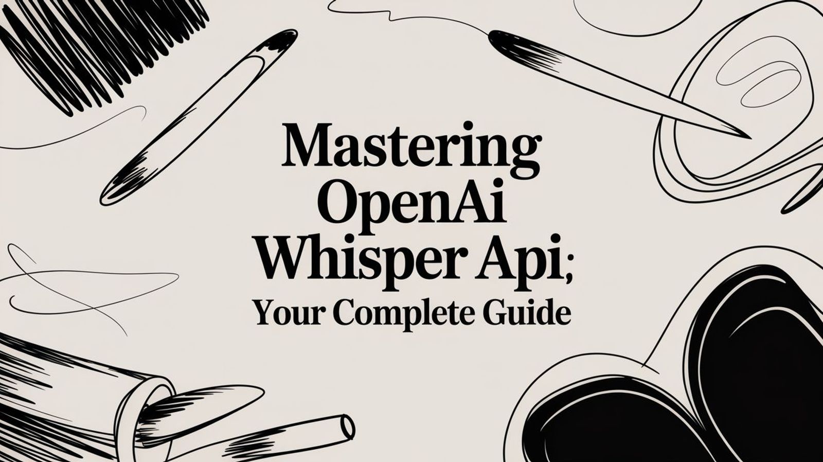 Mastering OpenAI Whisper API: Your Complete Guide