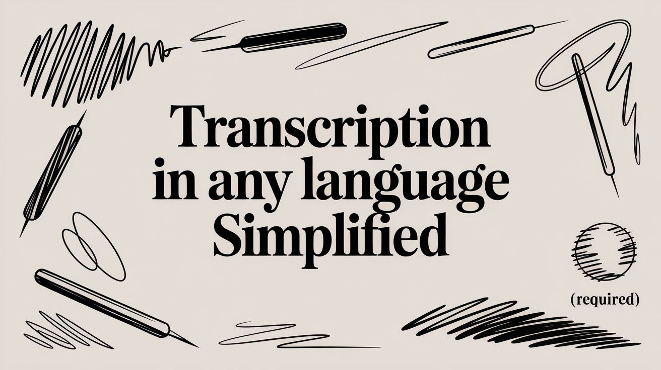 How to Get a Flawless Transcription in Any Language
