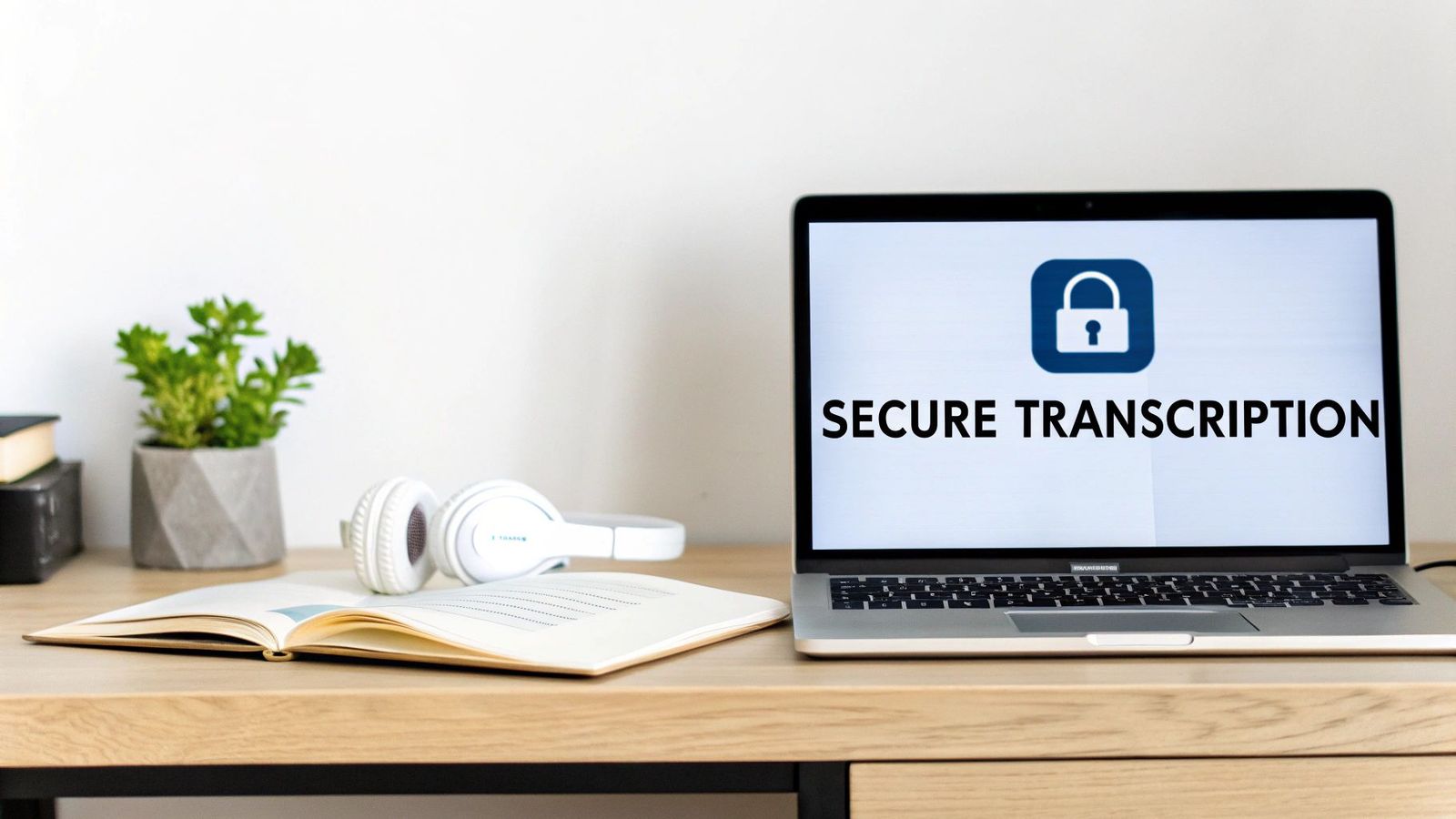 A secure digital lock superimposed over a medical document, symbolizing HIPAA compliance and data protection.