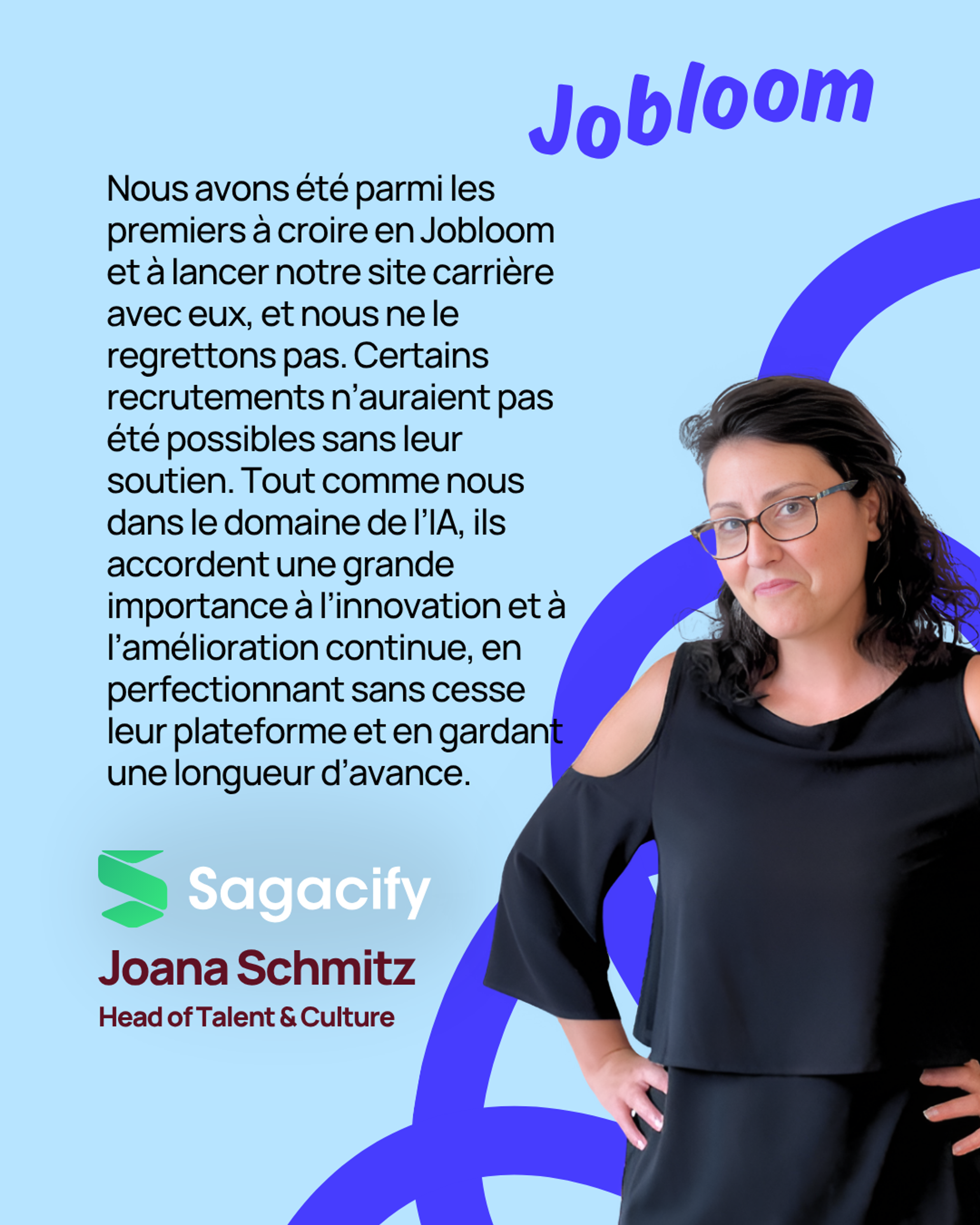 Sagacify Head of Talent & Culture speaks why they've started collaborating with Jobloom.