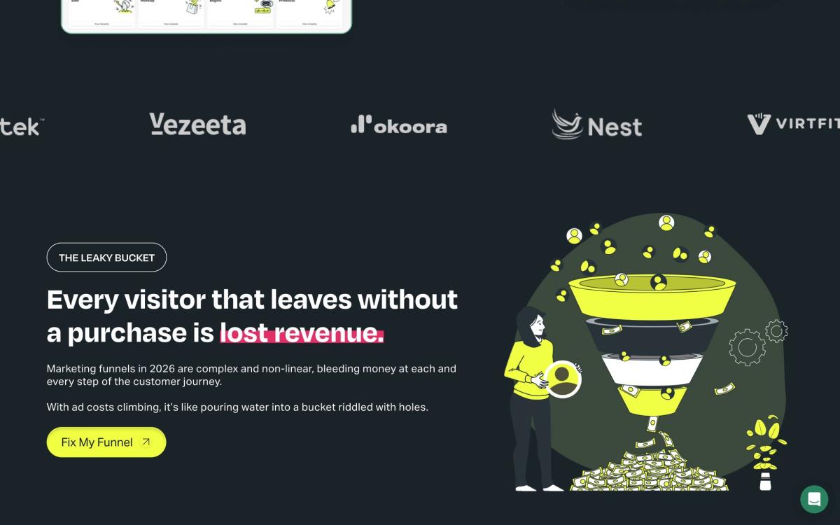 PushOwl, product overview page screenshot