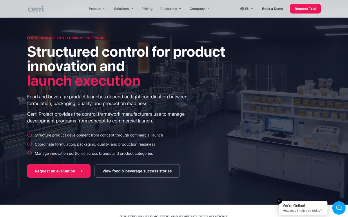 Cerri, product page screenshot