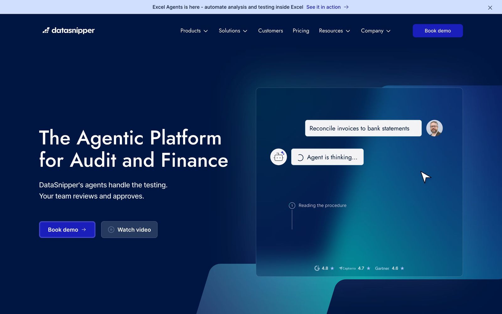 DataSnipper website: homepage