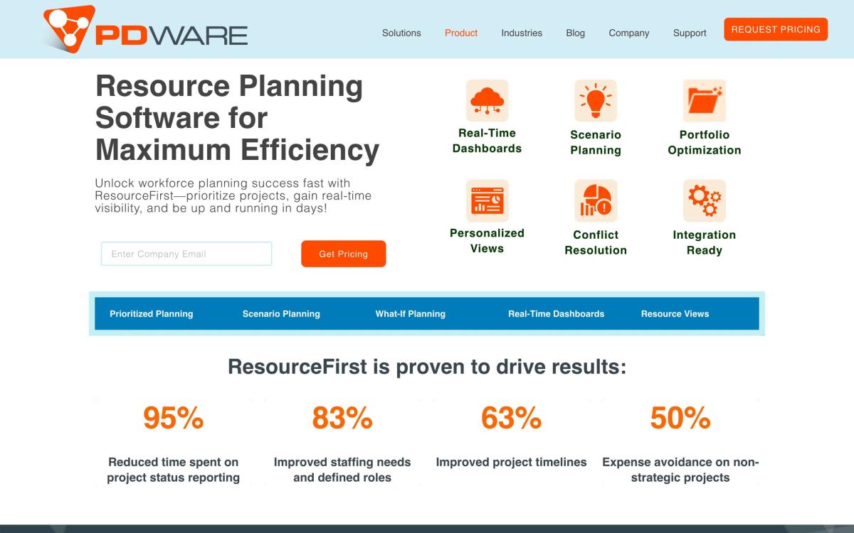 PDWare, product screenshot