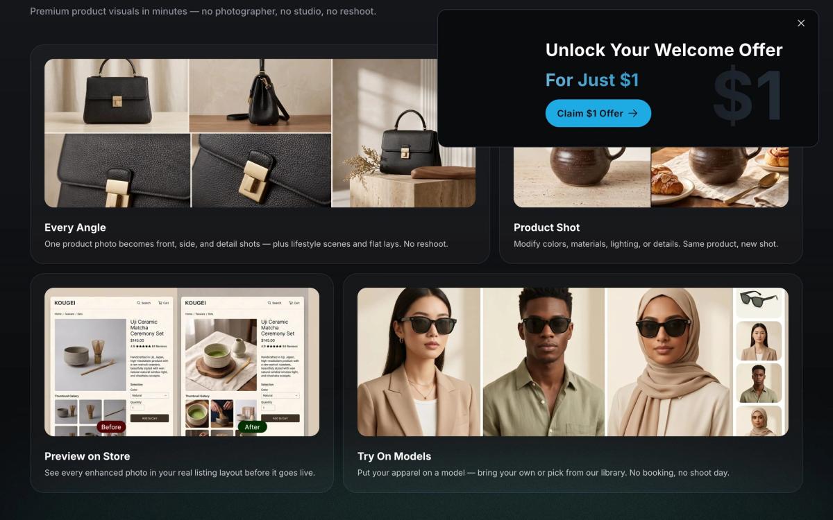 ExpertEx, product overview page screenshot