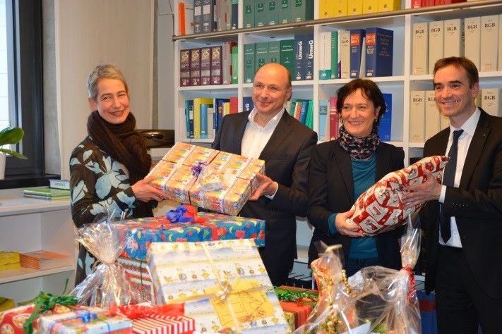SCHLARMANNvonGEYSO erfüllt Kindern Weihnachtswünsche!