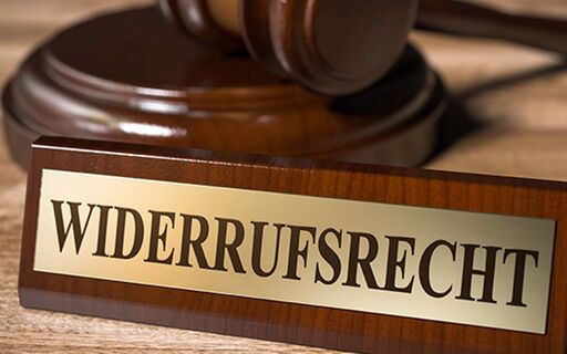 Die Krux mit dem Widerrufsrecht