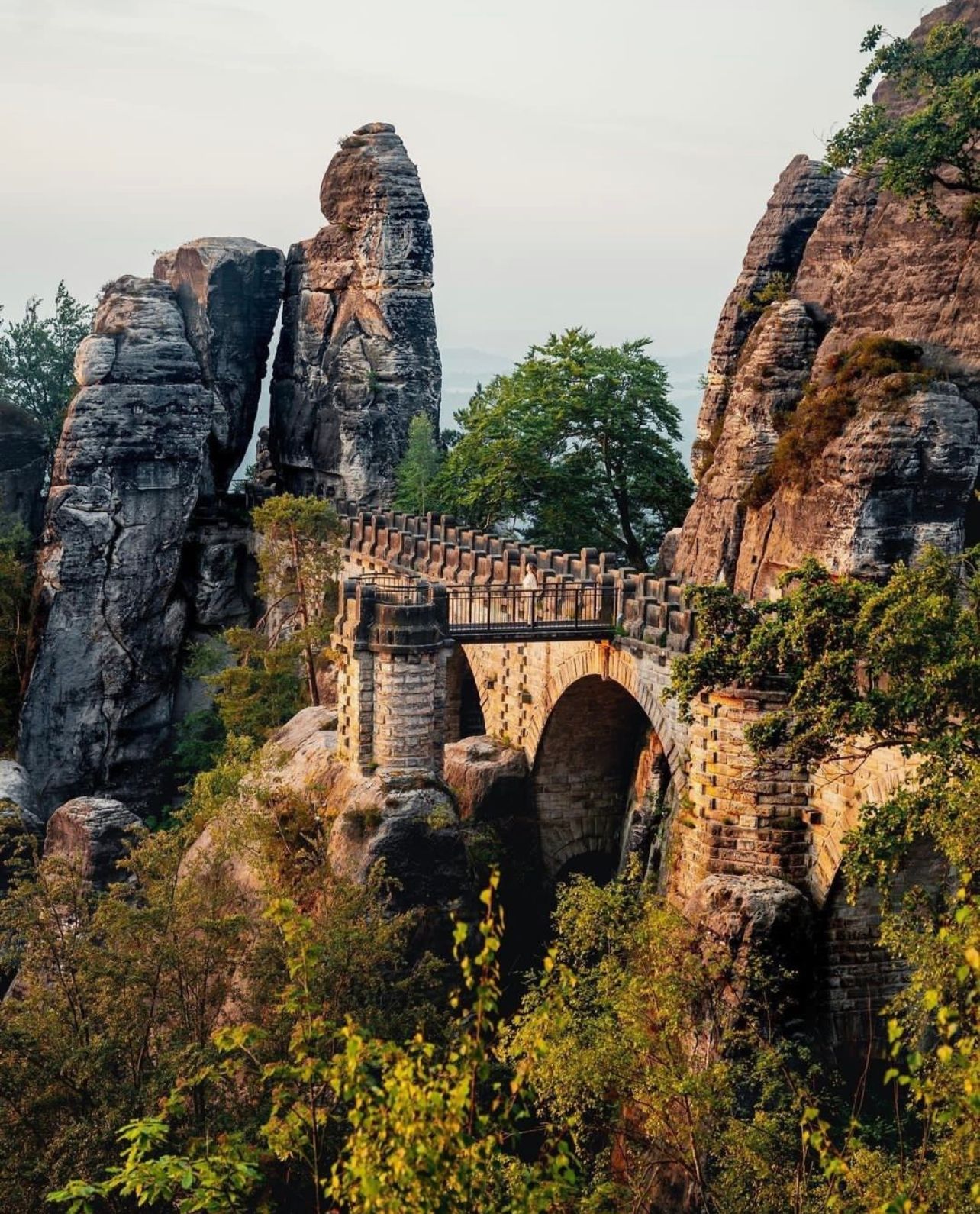 Фото Мост Бастай + термы Бад-Шандау