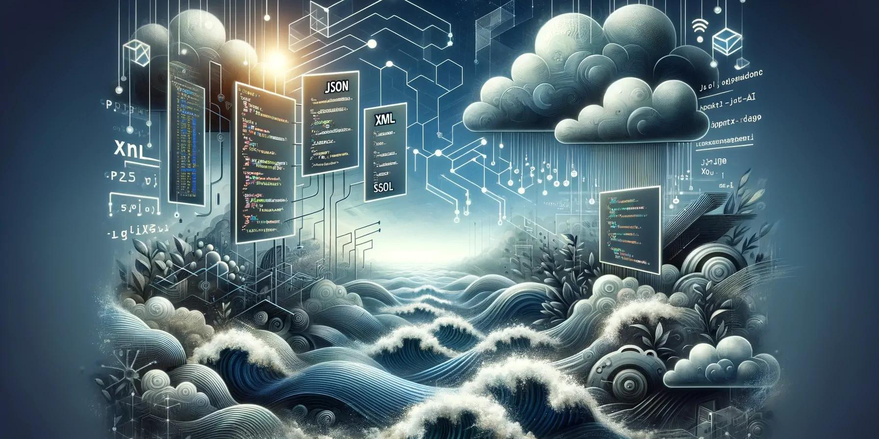 Cover Image for The Role of JSON and XML in API Data Transfers