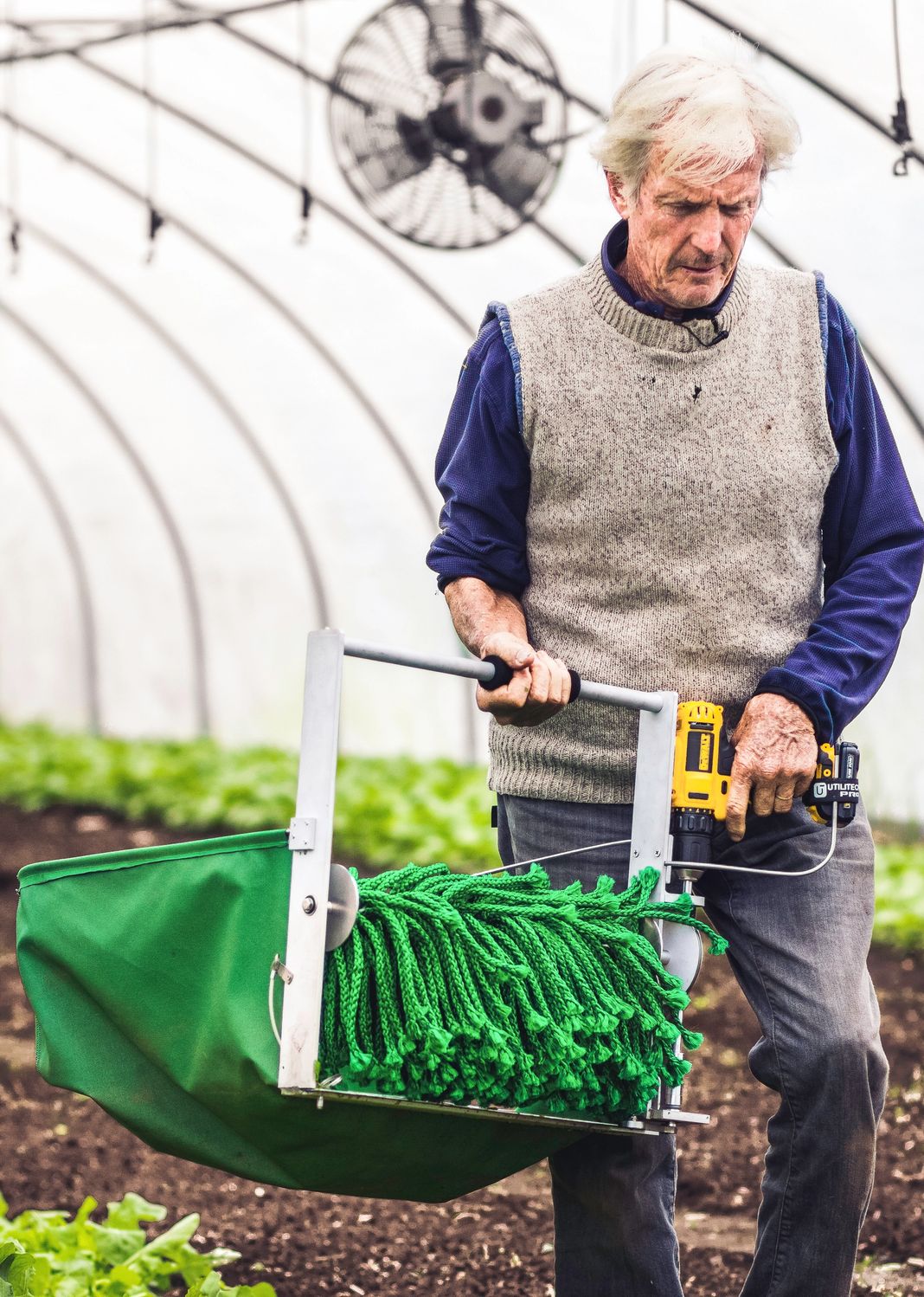 Quick-cut Greens Harvester