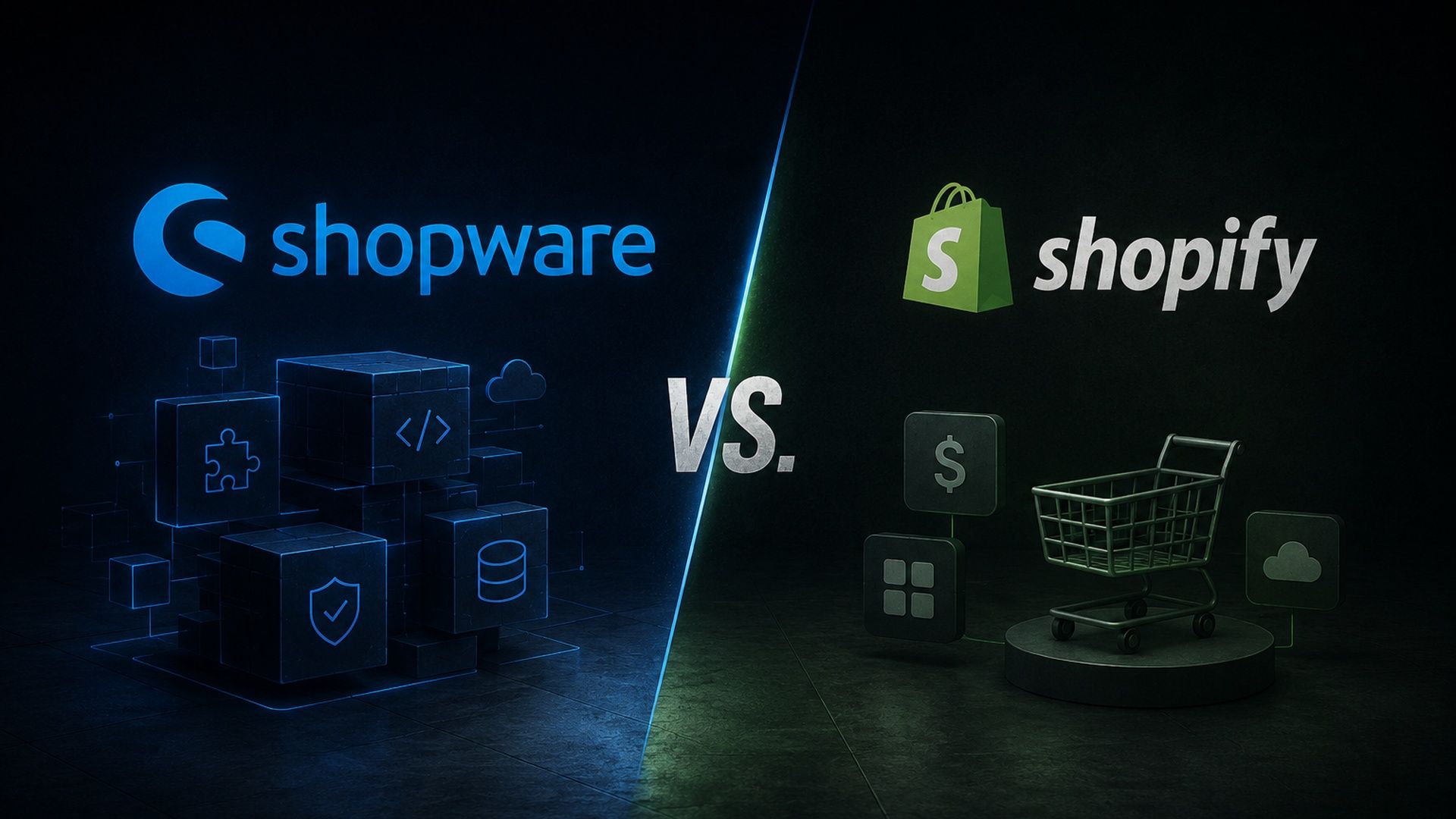 Shopware vs Shopify - Welches Shopsystem ist besser?