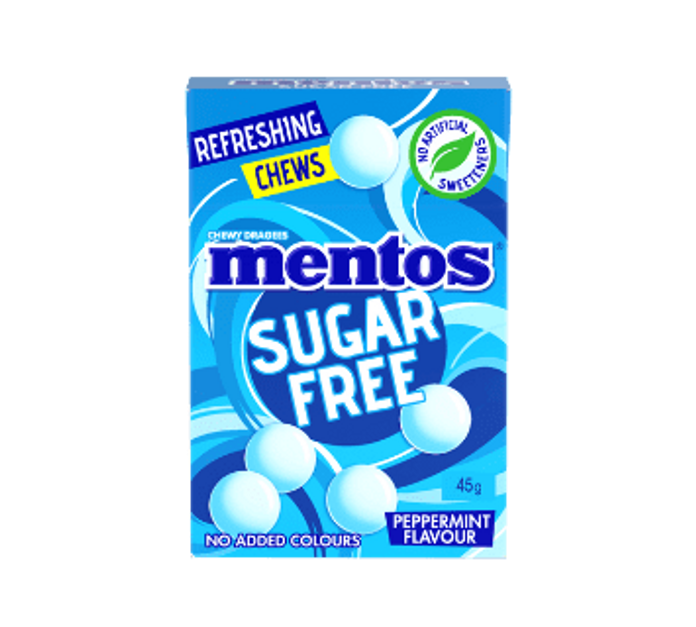 Mentos Sugar Free Peppermint Mentos Australia