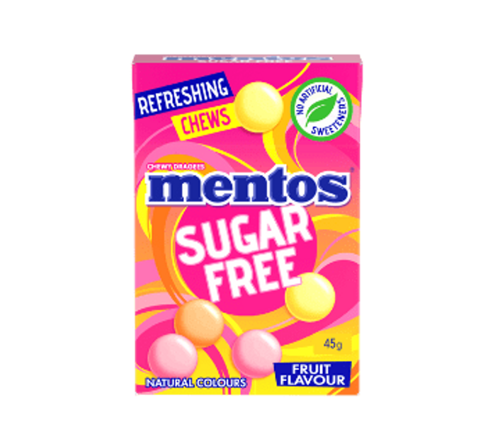 Mentos Sugar Free Fruit Australia