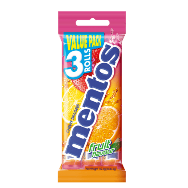 Mentos Fruit 3 Pack | Mentos Australia