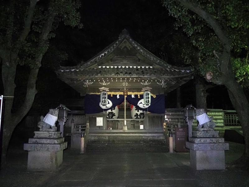 顯国神社 拝殿(湯浅町指定文化財)