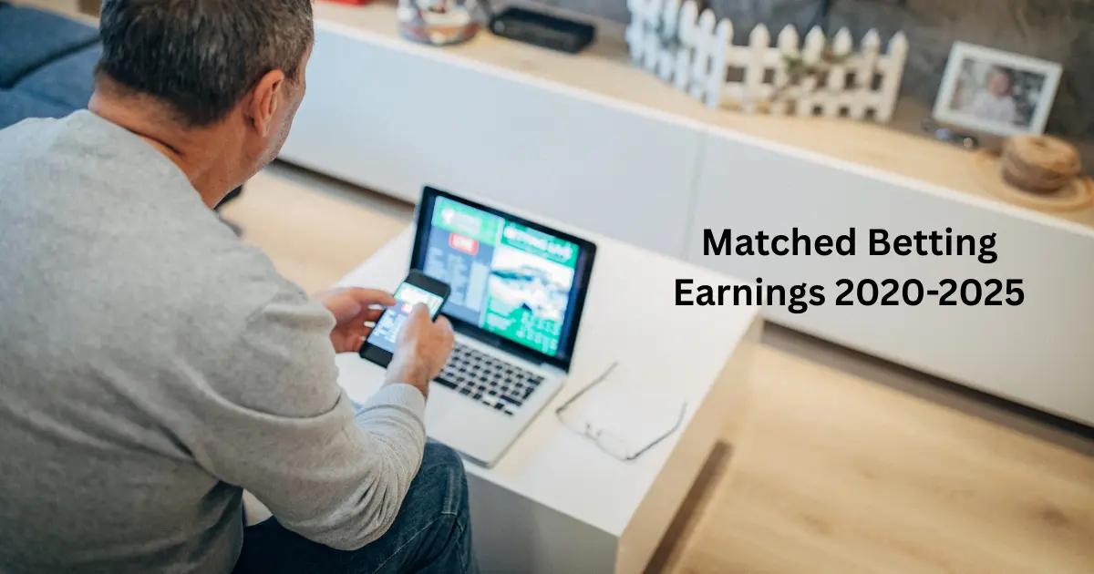Matched Betting Earnings 2020-2025