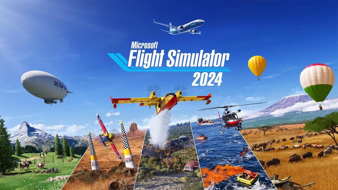 مراجعة Microsoft Fly simulator 2024 