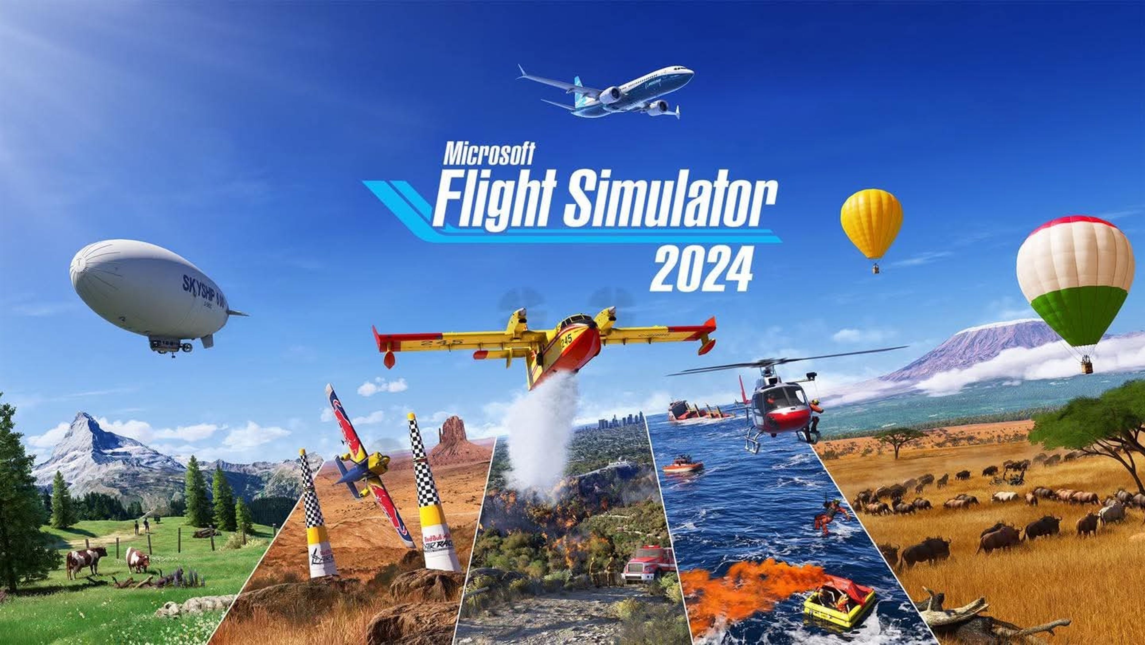 مراجعة Microsoft Fly simulator 2024