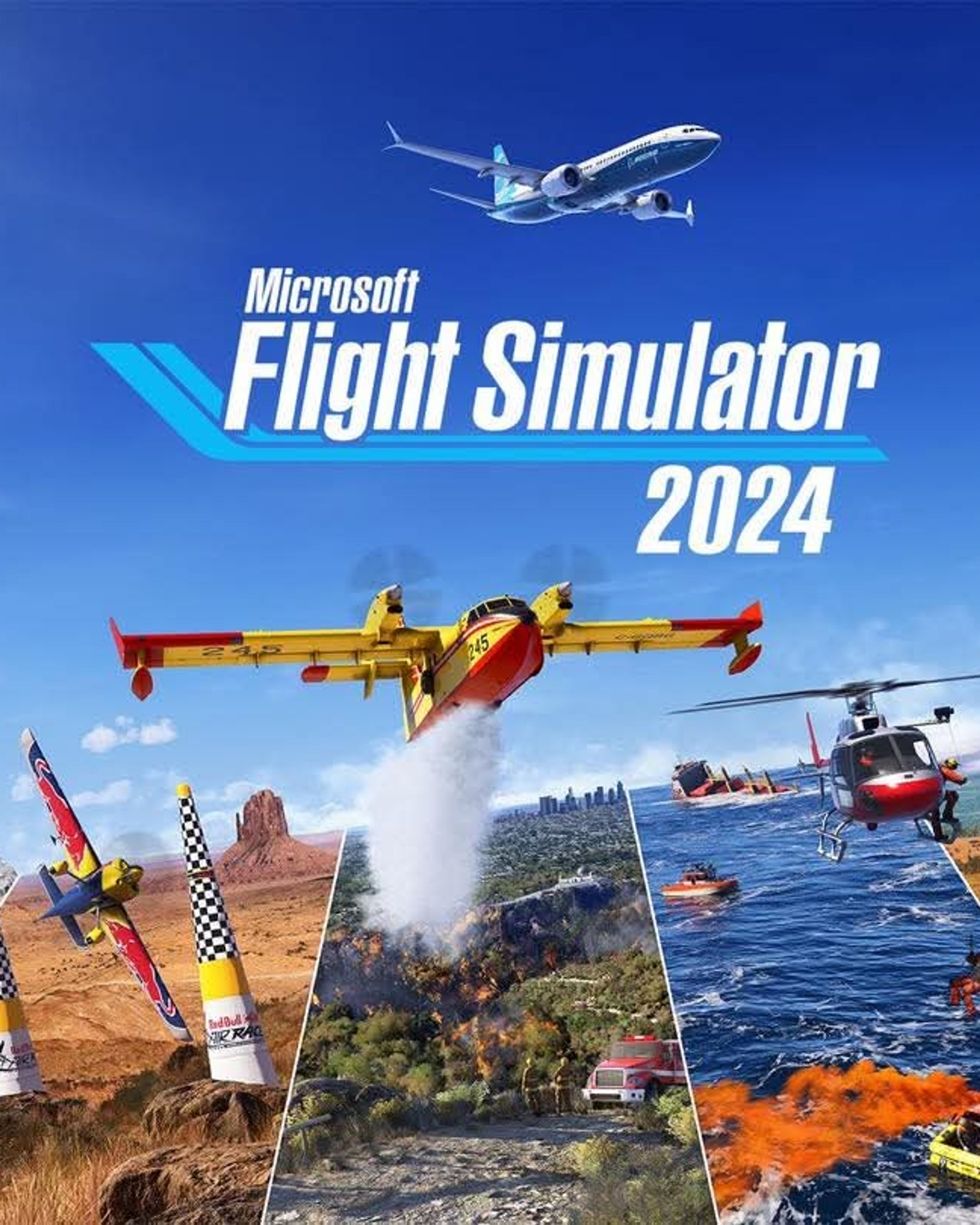 مراجعة Microsoft Fly simulator 2024