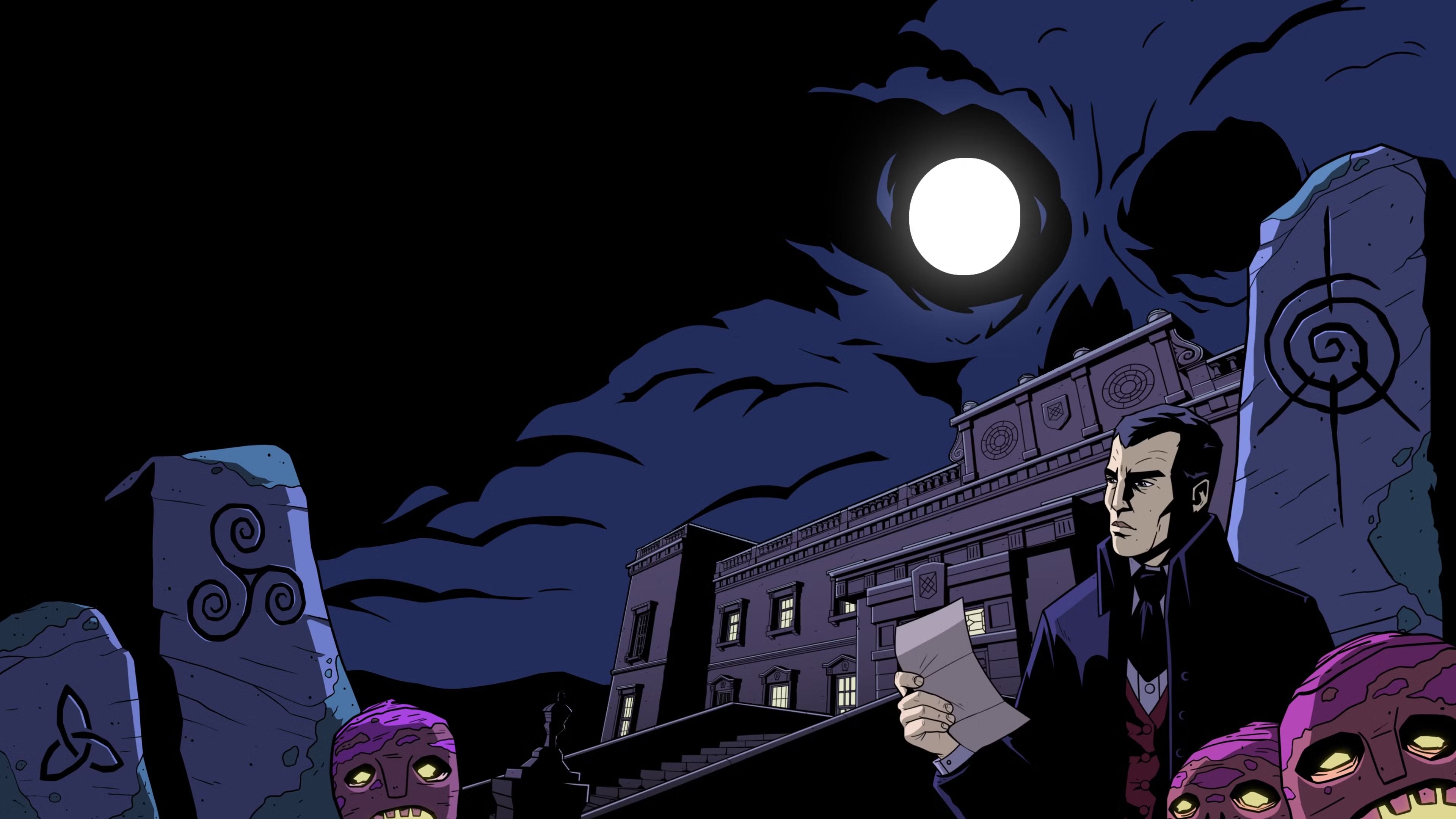 Background for مراجعة The Séance of Blake Manor