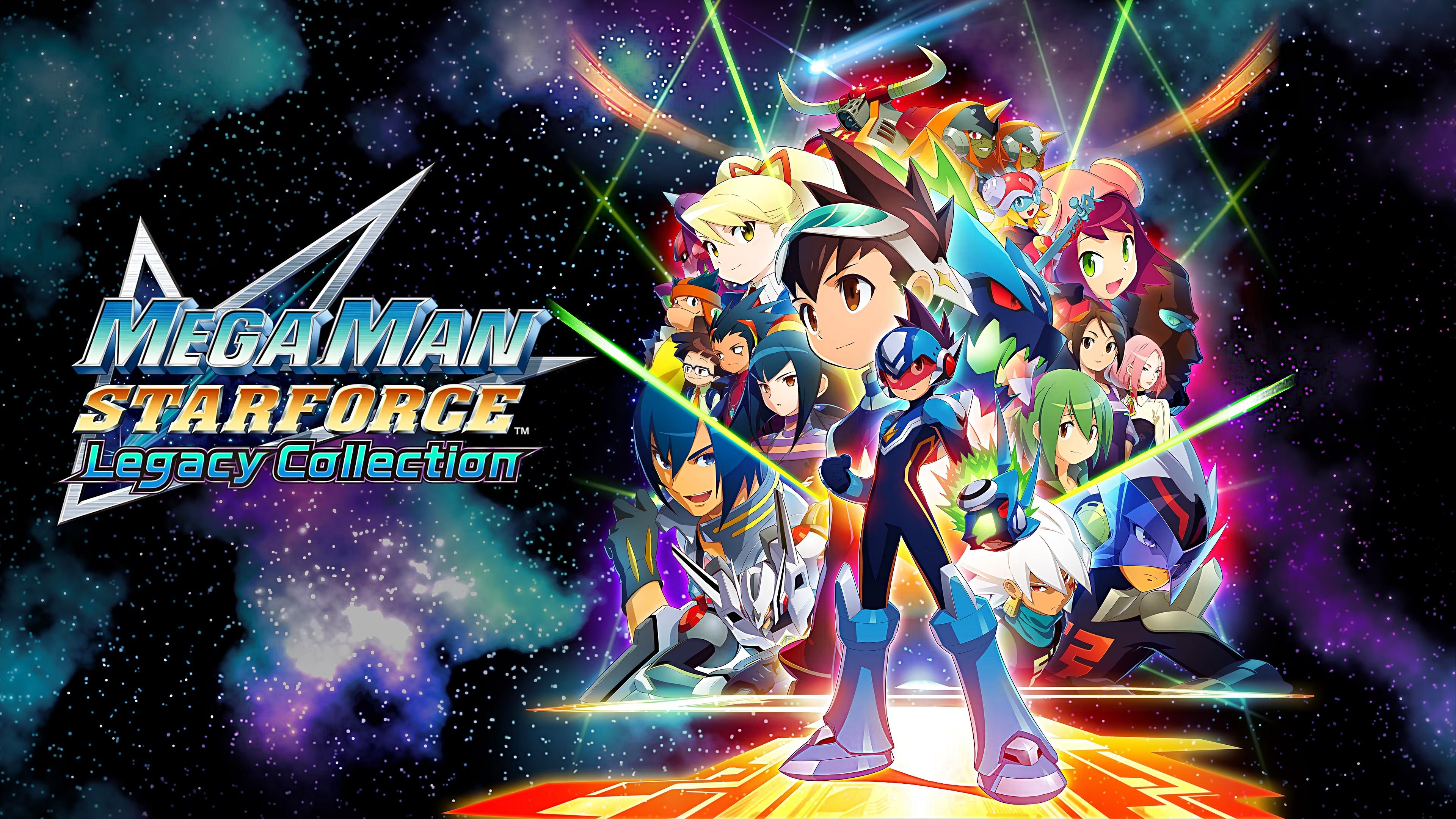 Background for Mega Man Star Force Legacy Collection