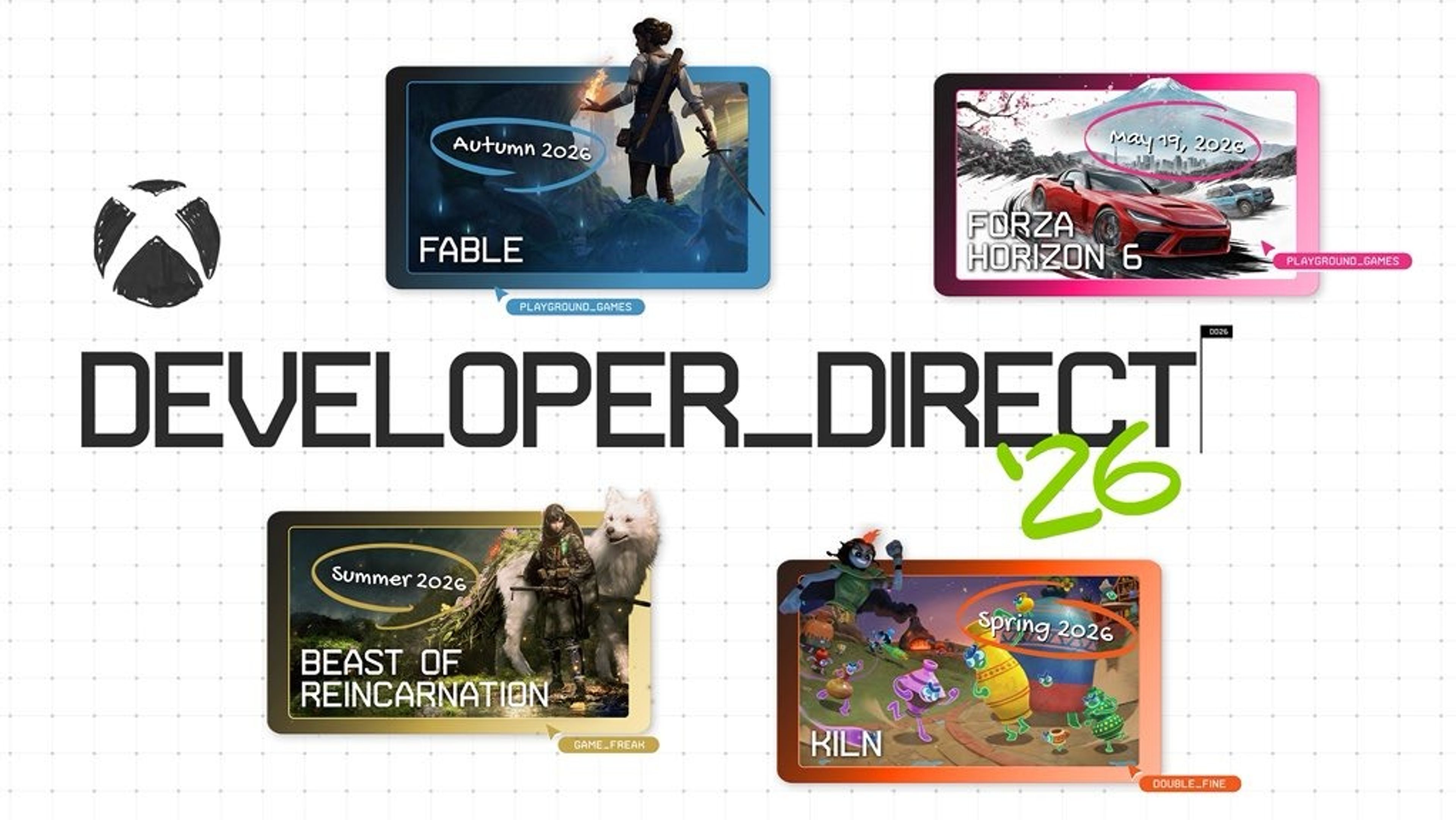 كل ما تم الإعلان عنه في حدث Xbox Developer Direct 2026