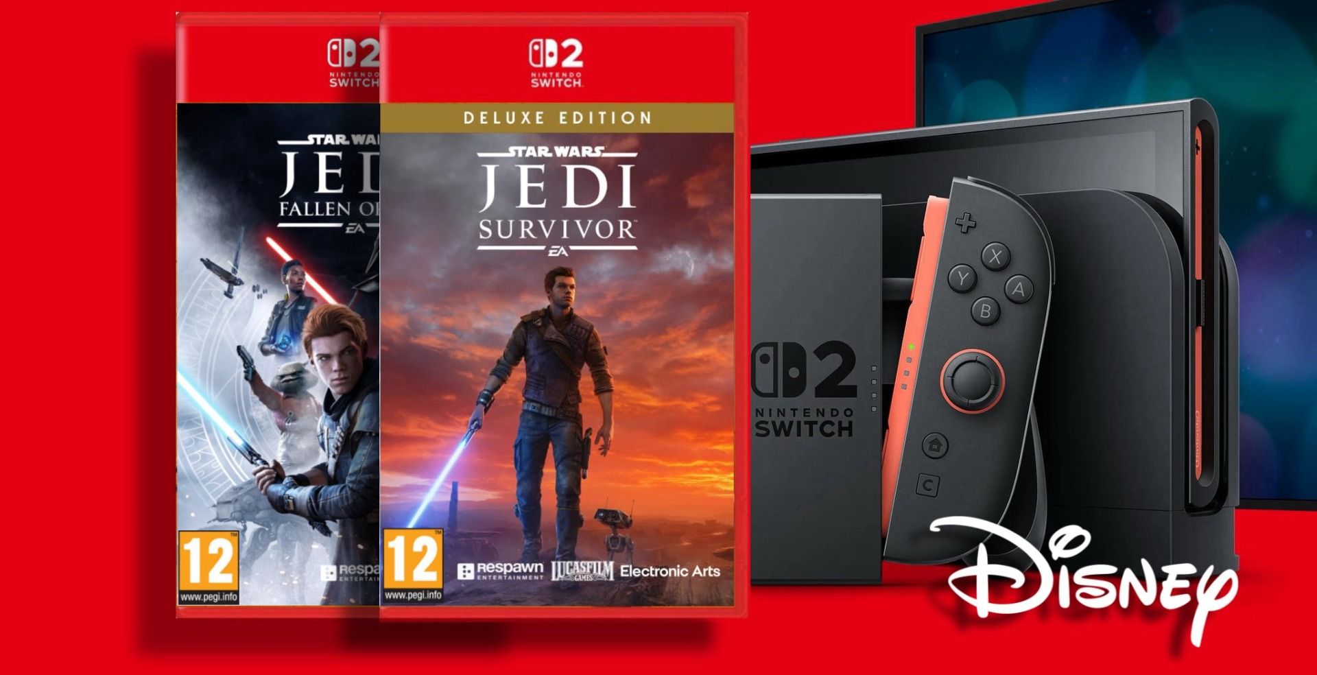ثنائية Star Wars Jedi قادمة إلى Nintendo Switch 2 مع توجه Disney لدعم المنصة بقوة