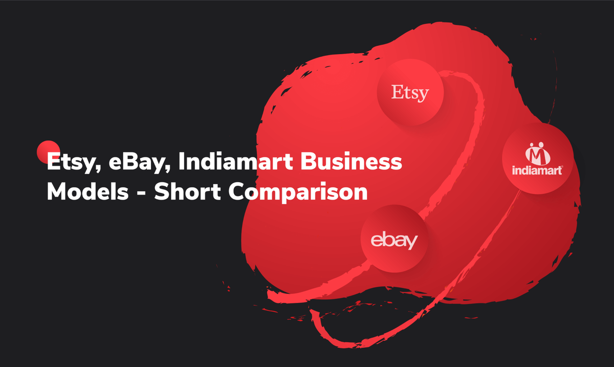 Etsy, eBay, Indiamart Business Models – Short Comparison