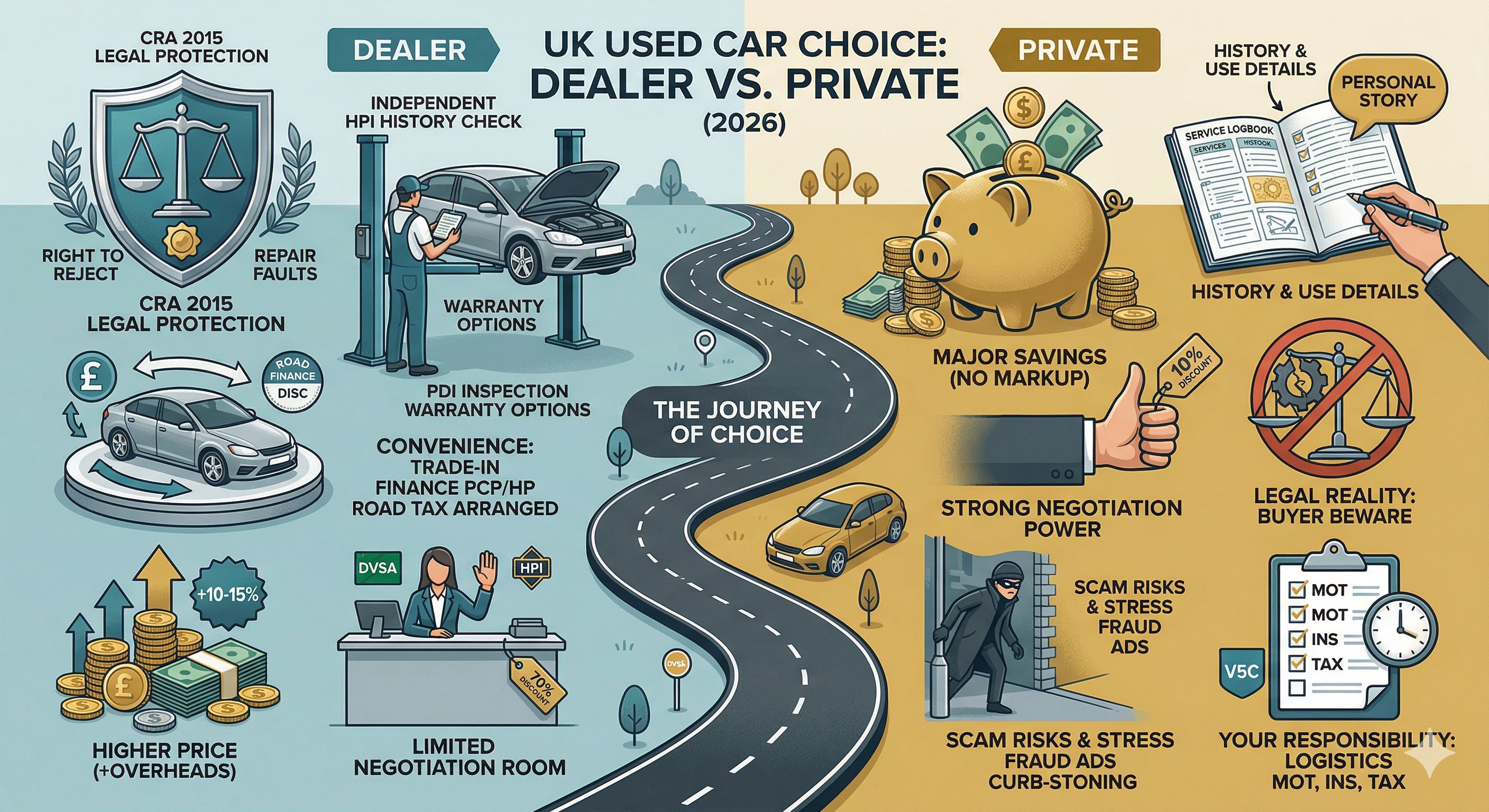 Dealer vs Private purchase explained