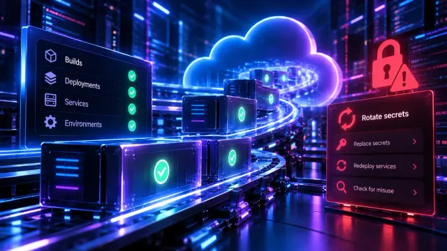 Railway builds and deployments have resumed on existing plans after a possible customer-secret exposure. Restored service does not revoke leaked API keys or database credentials, so application owners still need to complete credential rotation and verify deployed services.