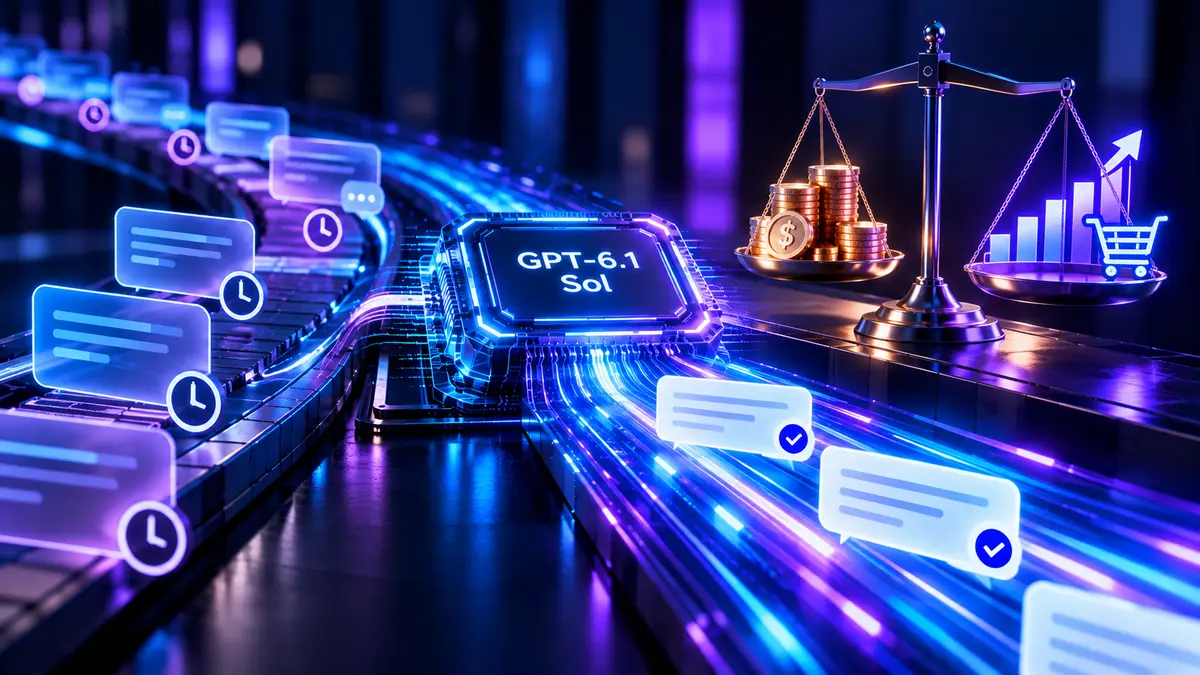 GPT-6.1 Sol now supports the Responses API's Ultrafast service tier. The feature targets faster output-token generation and supports EU inference residency. Small software teams should benchmark p95 completion time and cost per useful interaction before switching from Standard.
