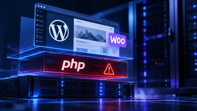 PHP released emergency fixes on October 21 for two critical remote code execution vulnerabilities. WordPress sites can remain vulnerable after all plugins are updated, so site owners must verify the PHP version and hosting patches.