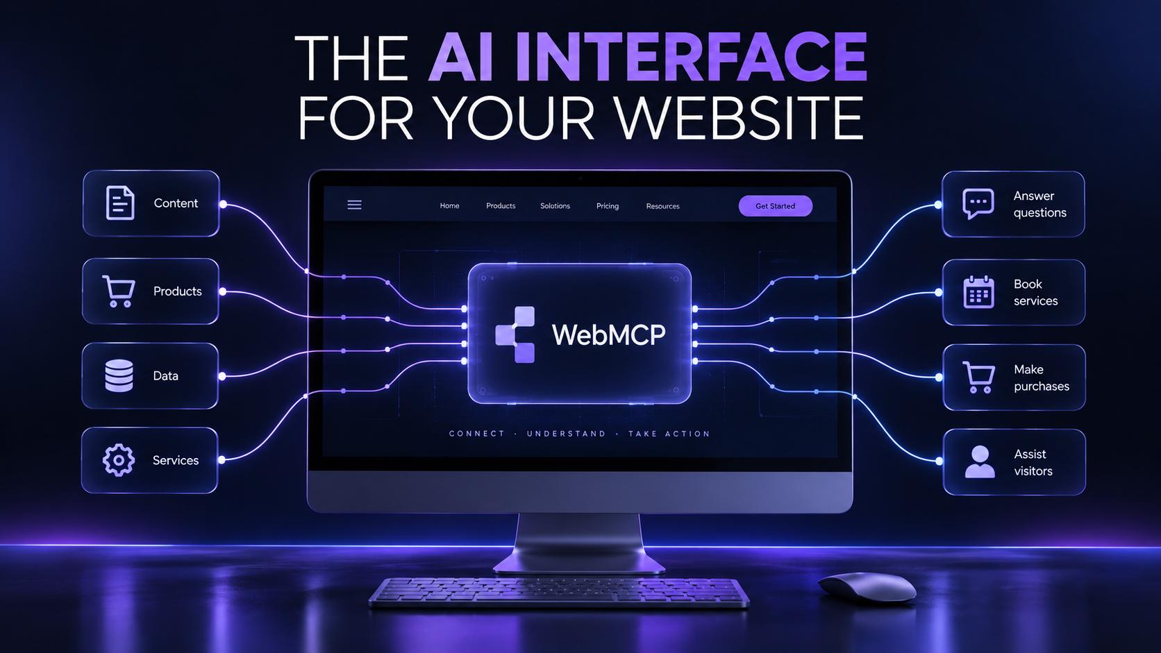 WebMCP is an emerging web standard that lets websites expose structured tools that AI agents can use directly.