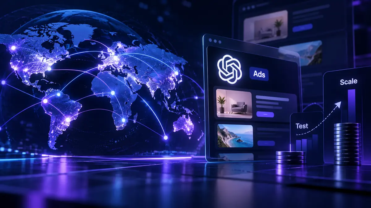 ChatGPT Ads expanded to 89 countries on October 21, and OpenAI says more than 100,000 advertisers have tried campaigns. Small advertisers should verify eligibility and conversion tracking before allocating a limited test budget.
