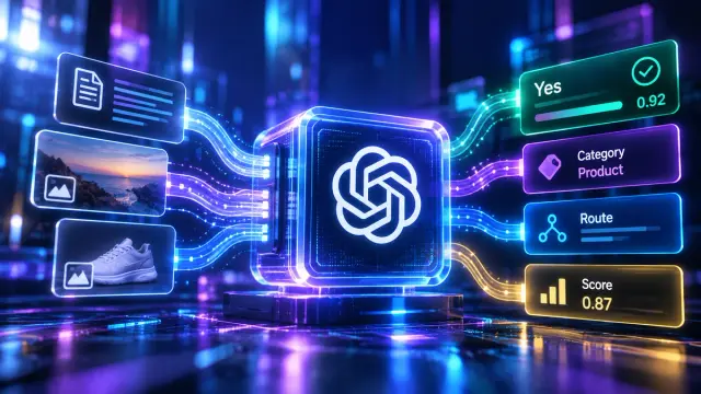 The OpenAI Decisions API replaces a free-form classification reply with a typed probability, choice or score. Powered by GPT-6 Luna, it can simplify lead scoring, ticket routing and agent decision steps for teams already using the API.