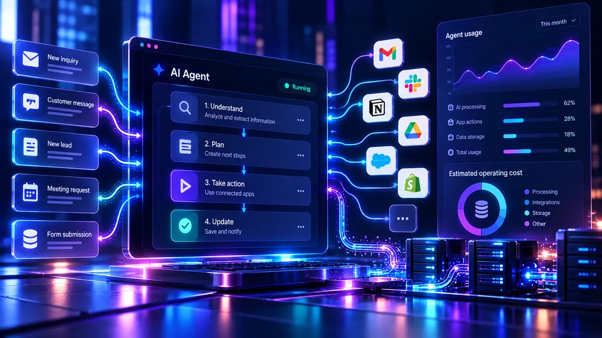 Flozic's 12 October redesign brings autonomous, voice and computer-use agents into a unified automation platform. For small teams, the question is whether natural-language setup reduces ongoing work or merely moves it into debugging. Test one existing process before changing tools.