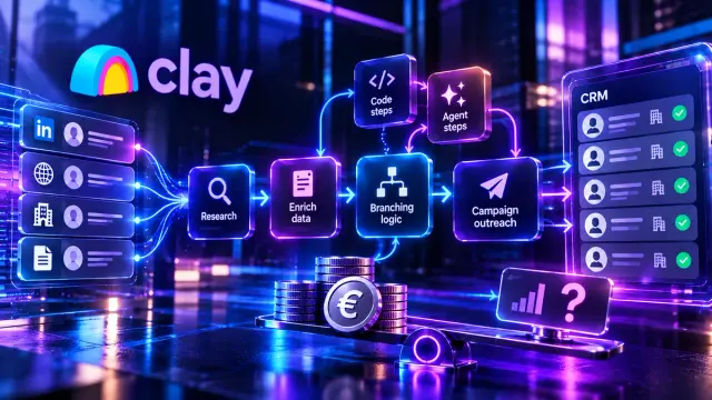 Clay's Sculpt 2026 announcement adds a visual Workflows beta for lead enrichment, qualification and CRM updates, plus an agentic campaign-building experience. Its voice-based Inbound SDR Agent remains a pre-beta preview, so B2B teams should evaluate one bounded prospecting workflow first.
