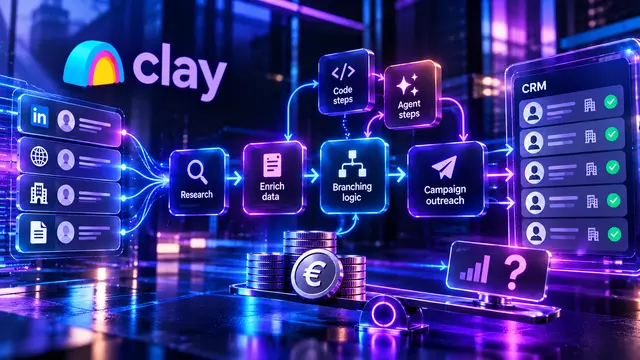 Clay's Sculpt 2026 announcement adds a visual Workflows beta for lead enrichment, qualification and CRM updates, plus an agentic campaign-building experience. Its voice-based Inbound SDR Agent remains a pre-beta preview, so B2B teams should evaluate one bounded prospecting workflow first.
