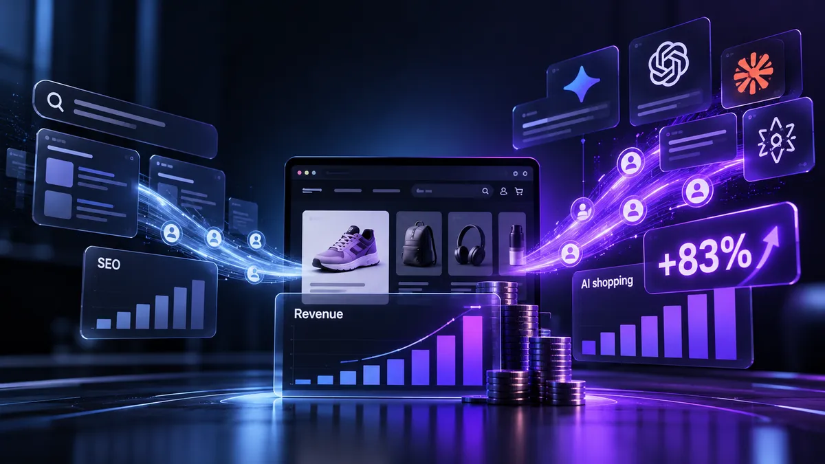 Adobe reports that AI-referred US retail visits generated 83% more revenue per visit and converted 90% better than non-AI visits in September 2026. The missing number is the channel's share of total sales, so retailers should segment AI referrals without treating them as a replacement for SEO.